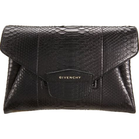 givenchy antigona clutch black|Givenchy antigona sale.